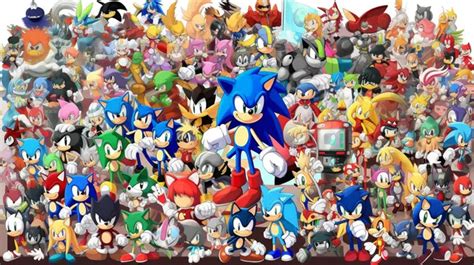 todos os personagens do sonic|Lista de Heróis de Sonic the Hedgehog 